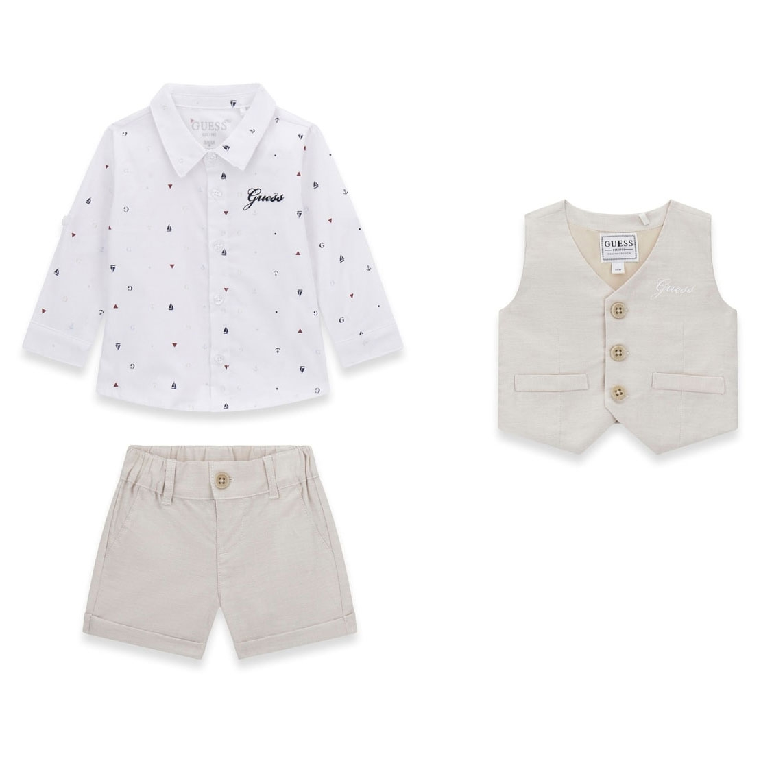 Completo cerimonia neonato - GUESS