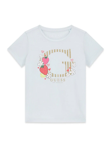T-shirt logo stampato neonata - Guess