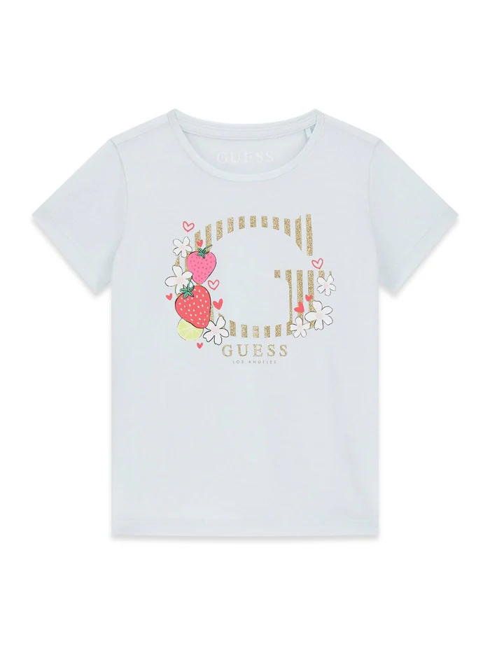 T-shirt logo stampato neonata - Guess