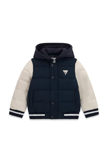 Giacca trapuntata bambino con stampa per bambino - Guess