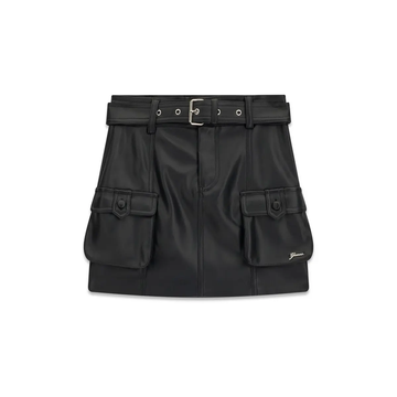 Mini gonna in pelle PU - ragazza - Guess