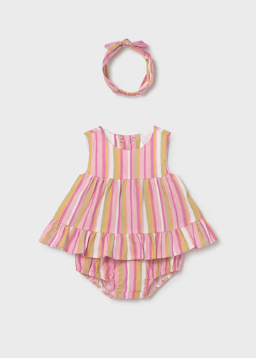 Completo 3 pezzi con fascia neonata