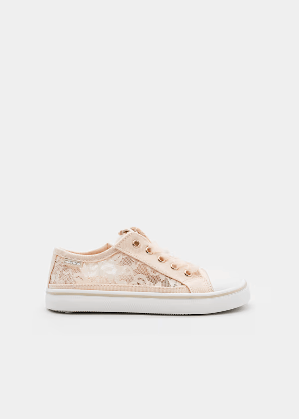 Scarpe sportive traforate bambina