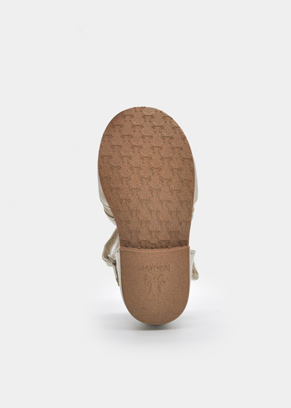 Ballerine similpelle fiocco neonata