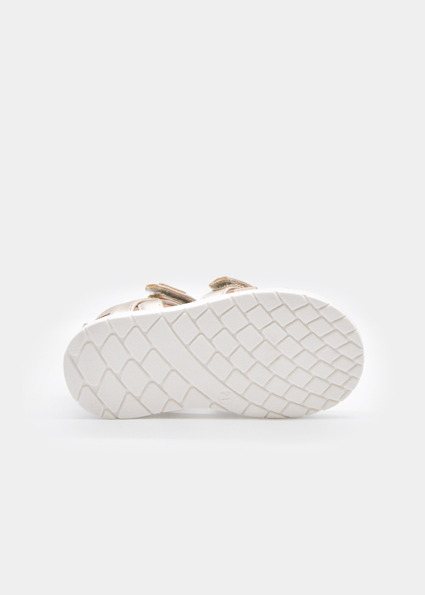 Sandali con cinturini in velcro neonata