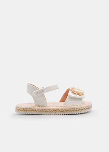 Espadrilas fiore bambina