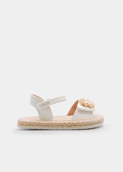 Espadrillas juta fiore