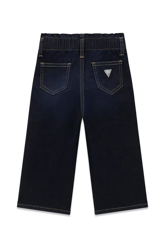 Jeans Guess blu navy – modello bootcut con lustrini