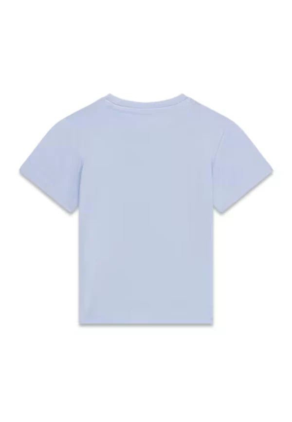 T-shirt azzurra neonato - GUESS