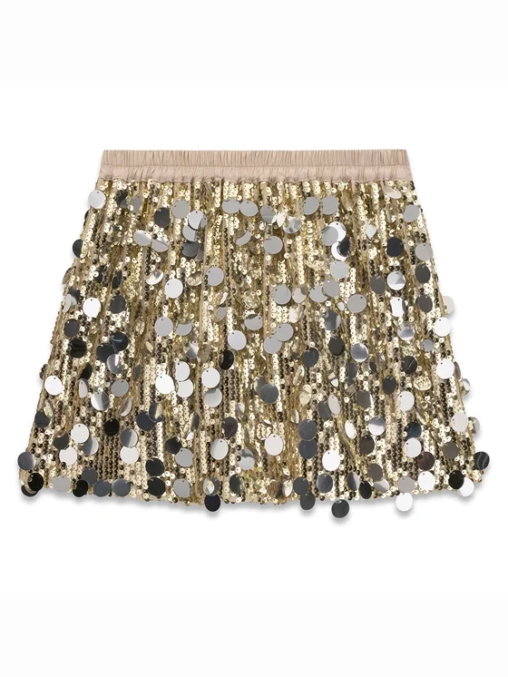 Mini gonna paillettes ragazza - Guess