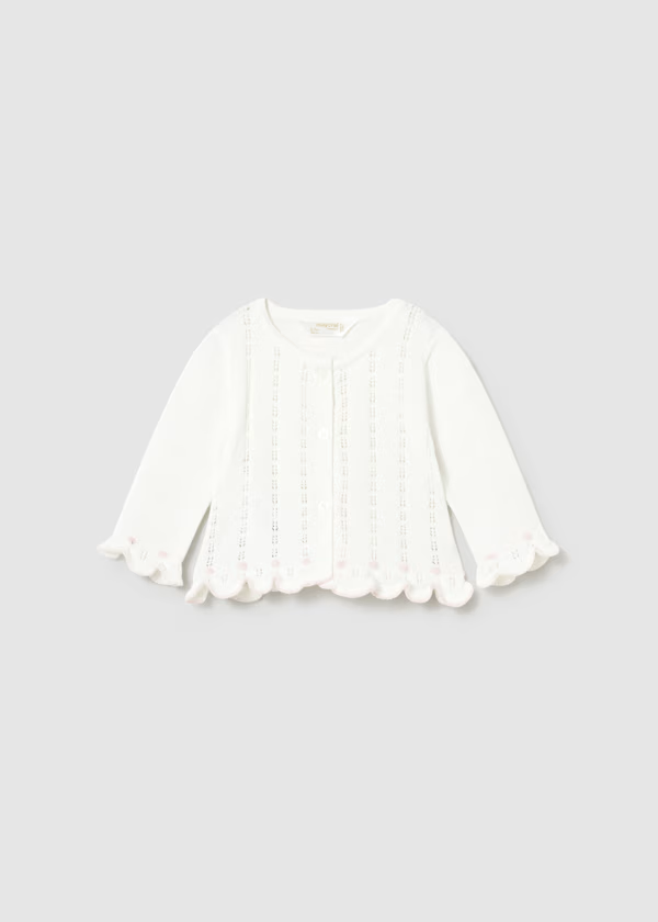 Completo 3 pezzi tricot neonata