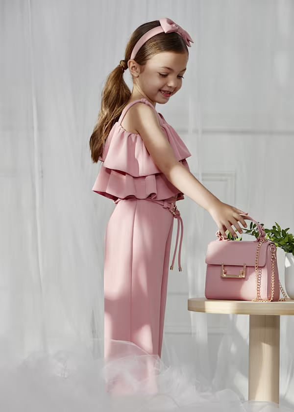 Completo pantalone crepe