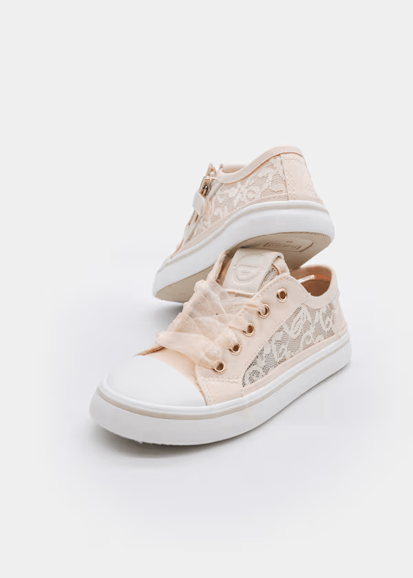 Scarpe sportive traforate bambina