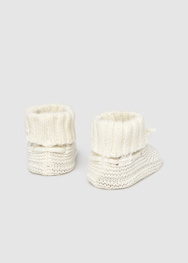 Scarpine tricot neonato