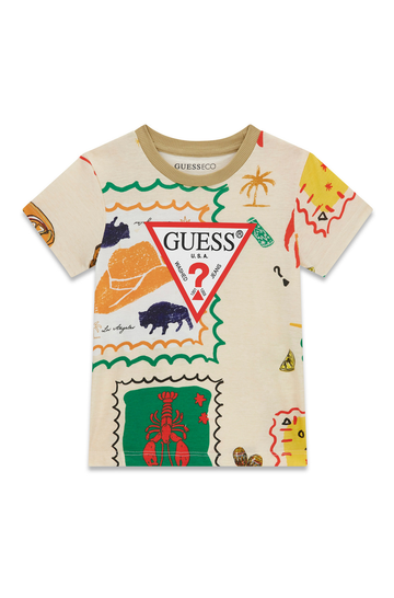 T-shirt manica corta con logo - Guess