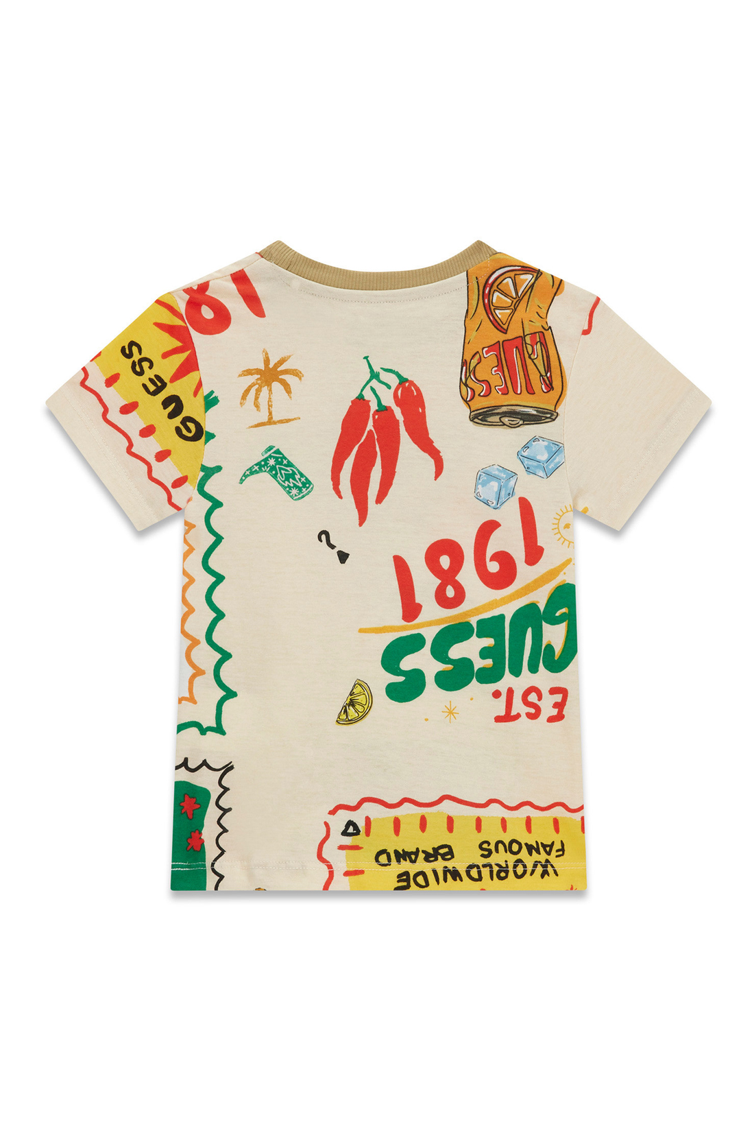 T-shirt manica corta con logo - Guess