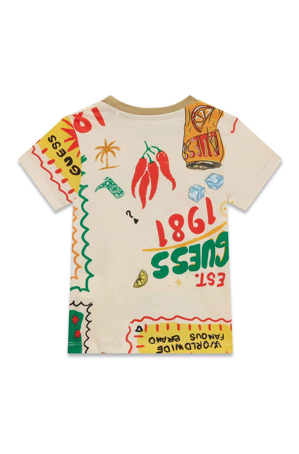 T-shirt manica corta con logo - Guess