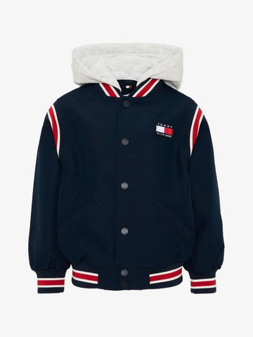 Bomber con cappuccio - ragazzo