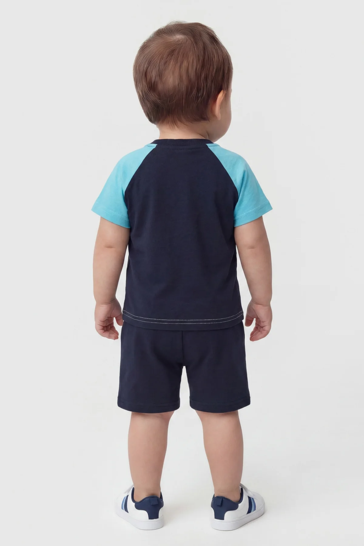 Set t-shirt e shorts in cotone - Guess