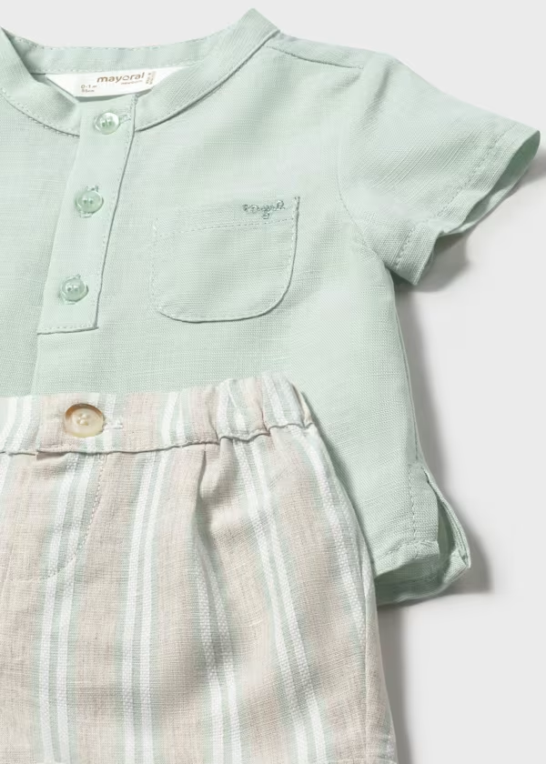 Completo pantaloncino e camicia