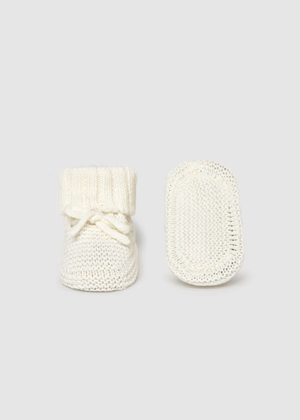 Scarpine tricot neonato