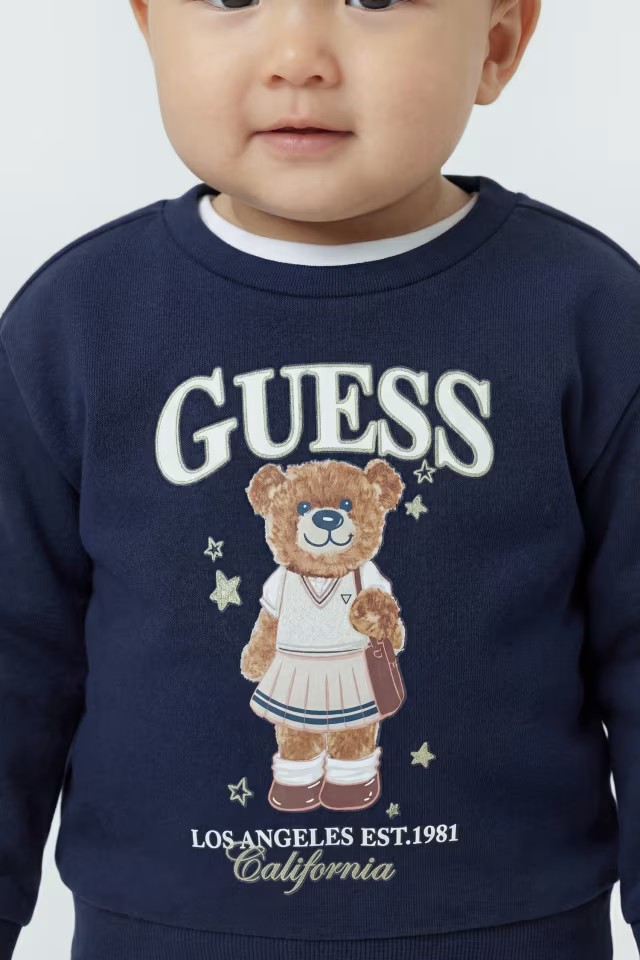 Felpa con stampa Teddy