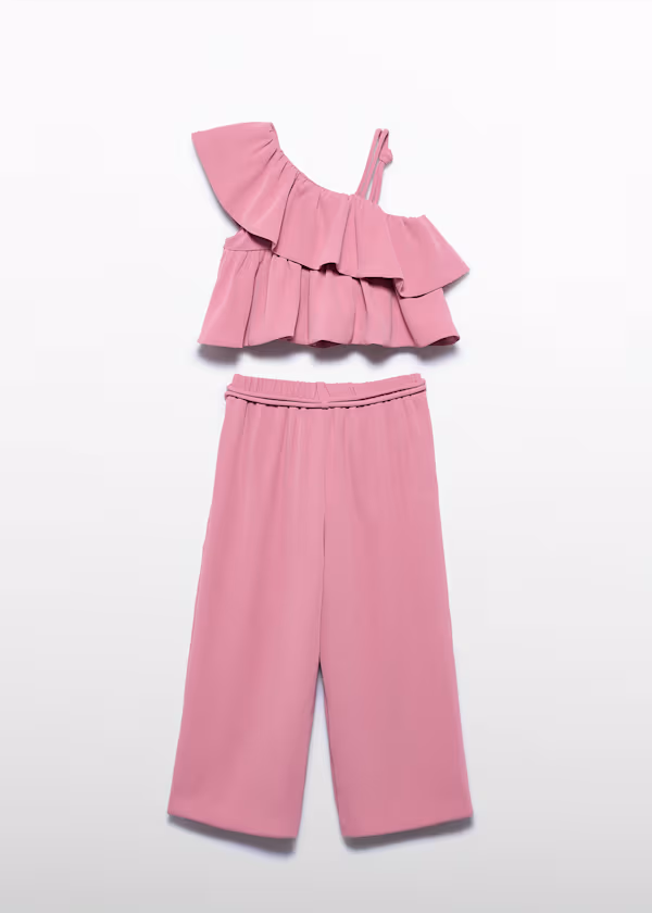 Completo pantalone crepe