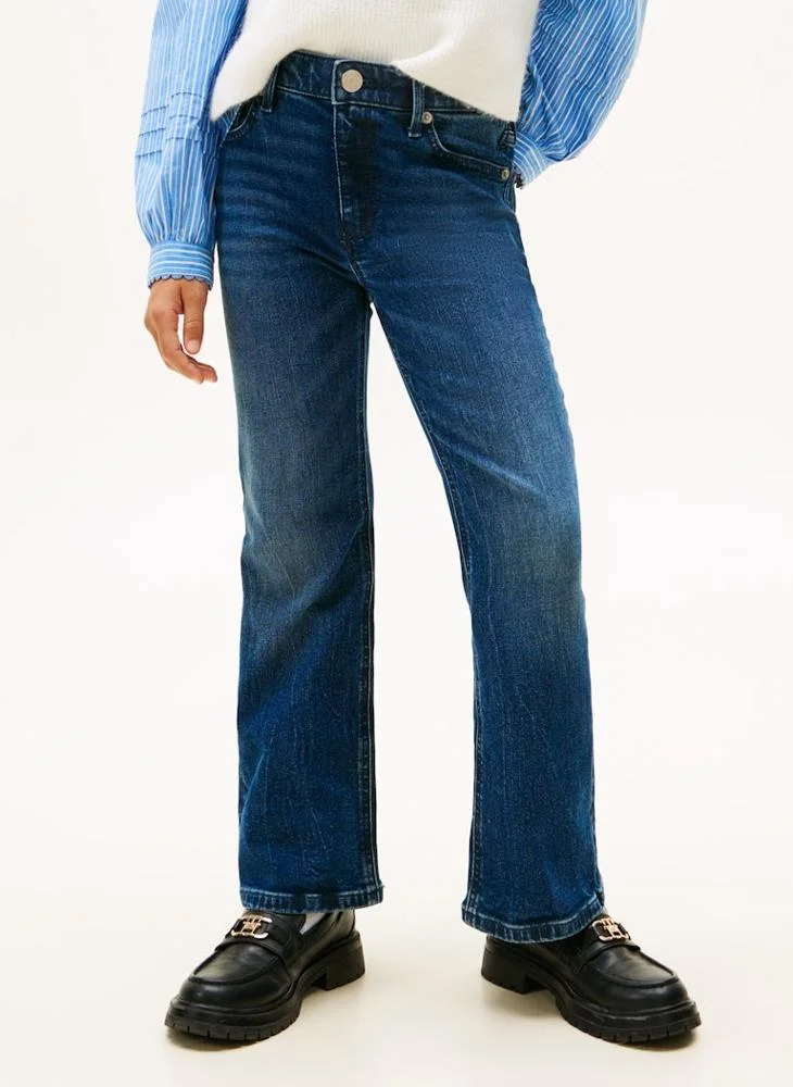 Jeans svasati denim blu scuro