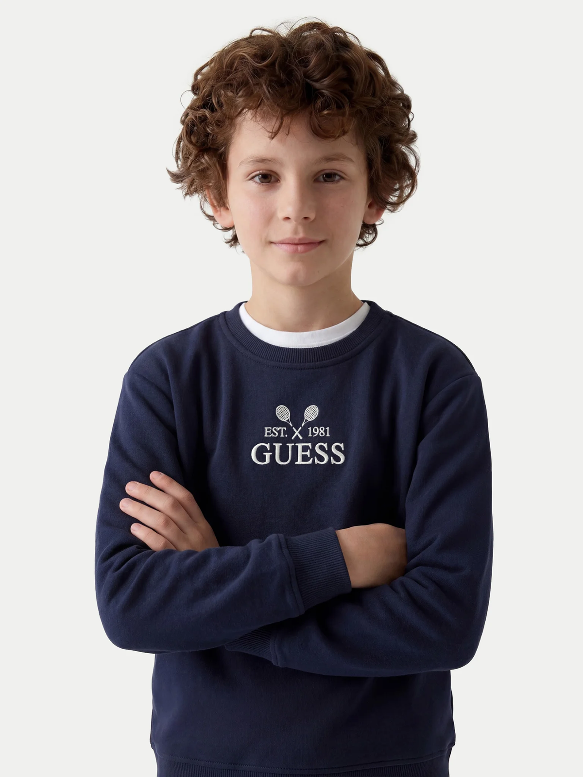 Tuta con logo Guess