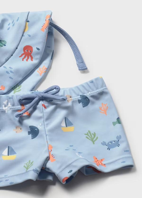 Completo mare 3 pezzi neonato