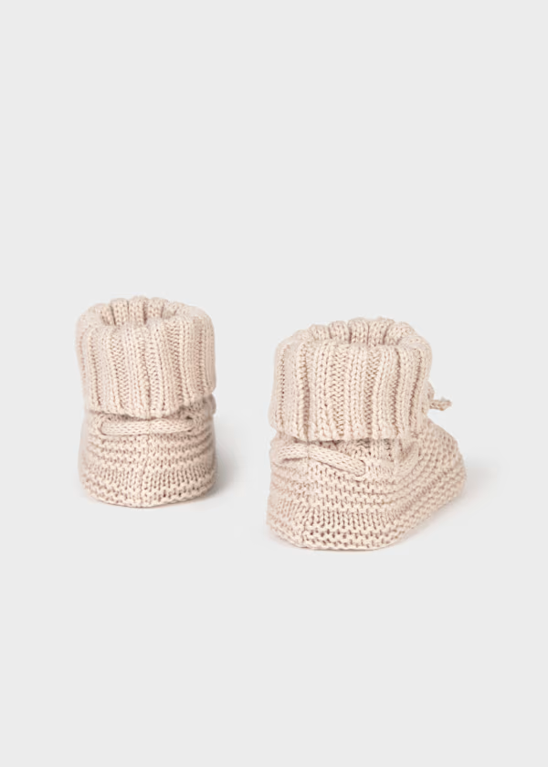 Scarpine tricot neonato