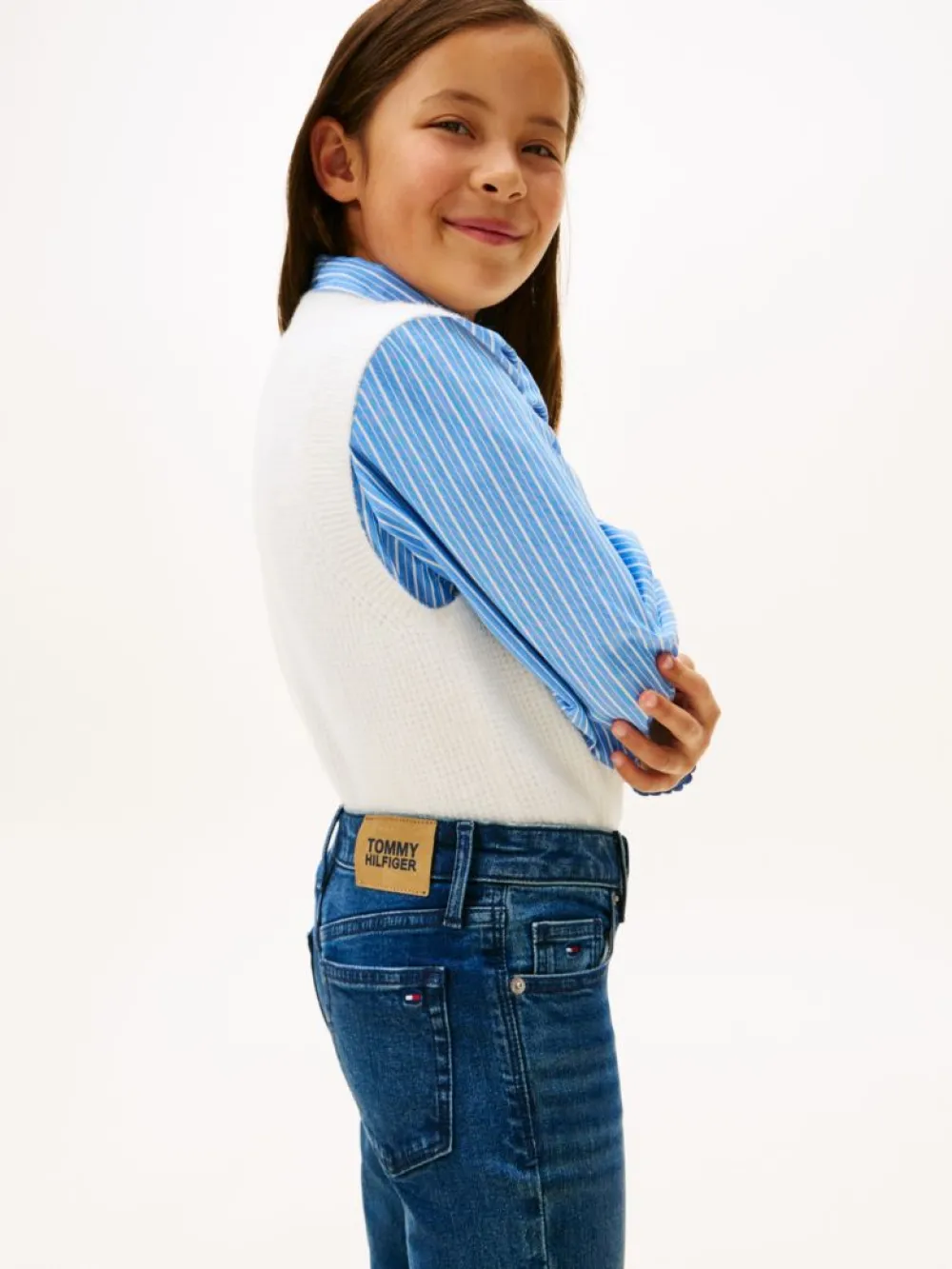 Jeans a zampa scuri