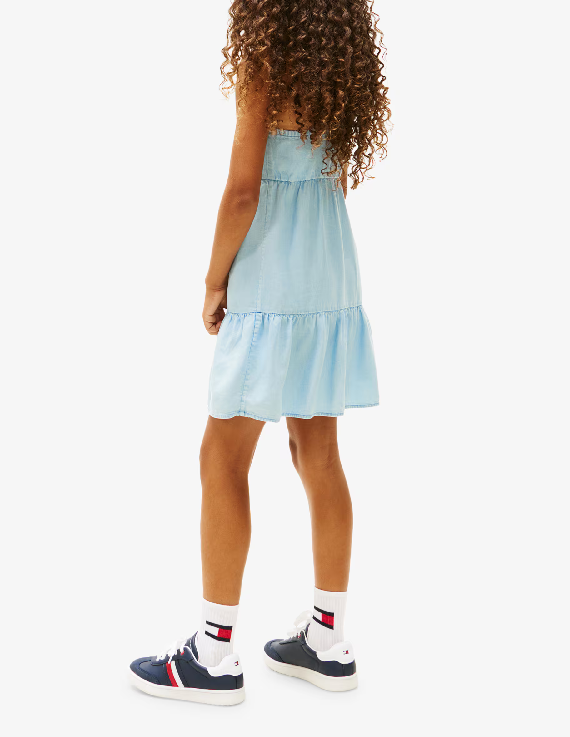 Abito con spalline Tencel