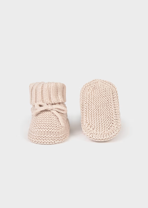 Scarpine tricot neonato