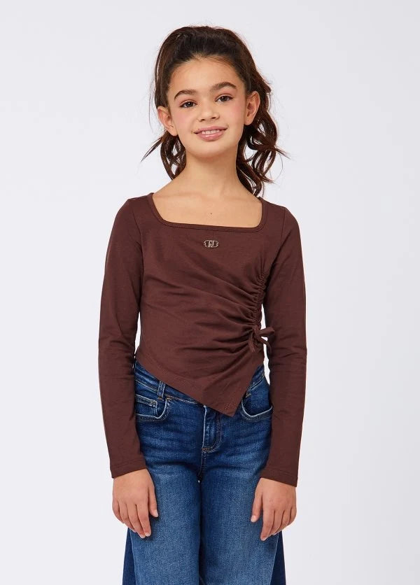 t-shirt con ampio scollo - LIU JO