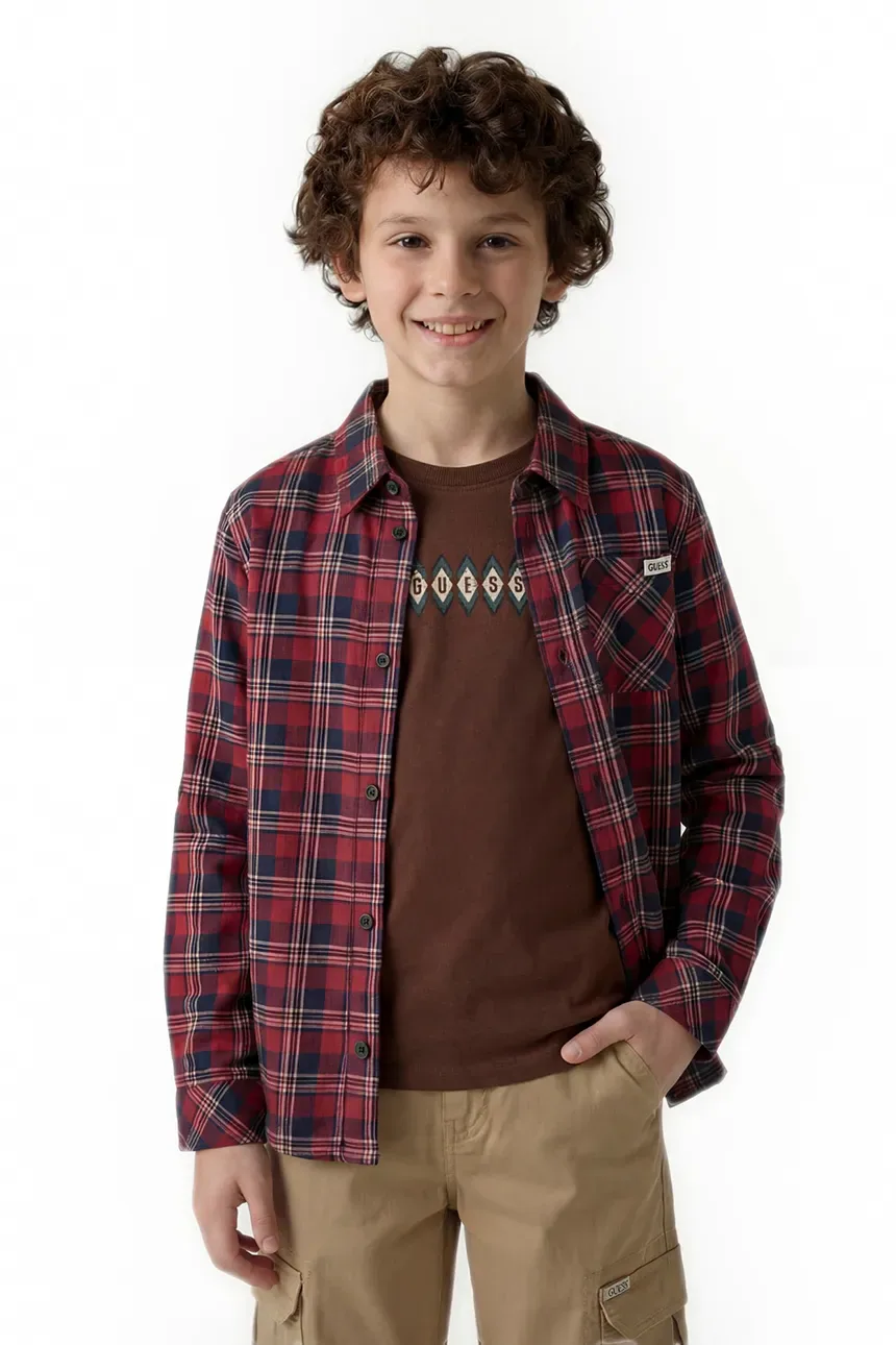 Maglietta m/l - Ragazzo - logo Guess