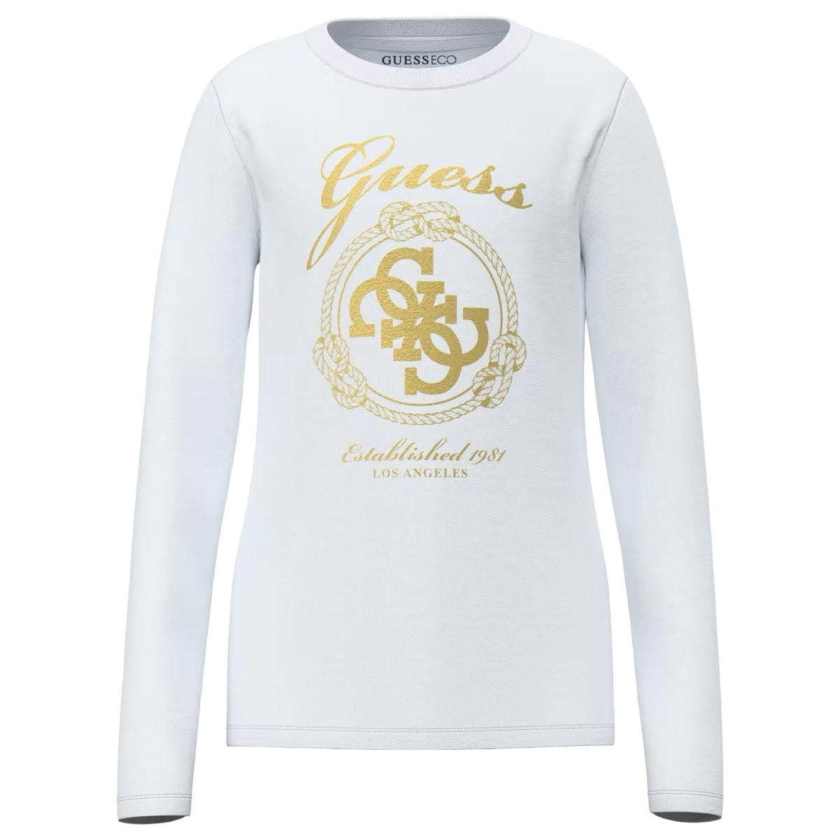 T-shirt manica lunga ragazza - Guess