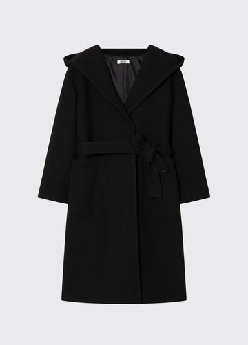 Cappotto lungo con cappuccio TS. Navetta - Liu Jo