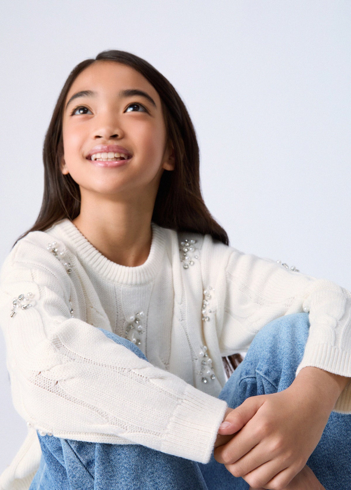 Maglia con ricami gioiello - minime - Liu Jo