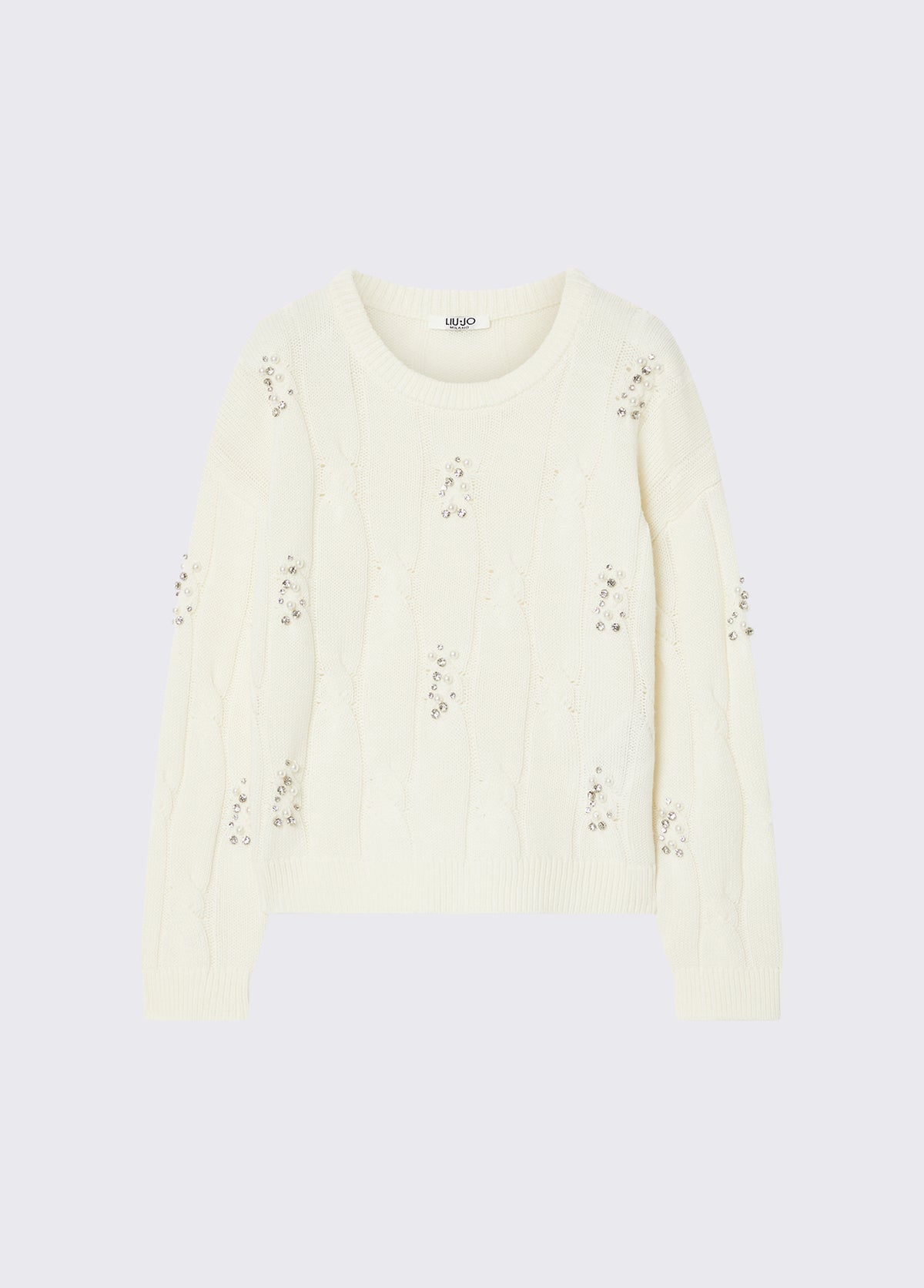 Maglia con ricami gioiello - minime - Liu Jo