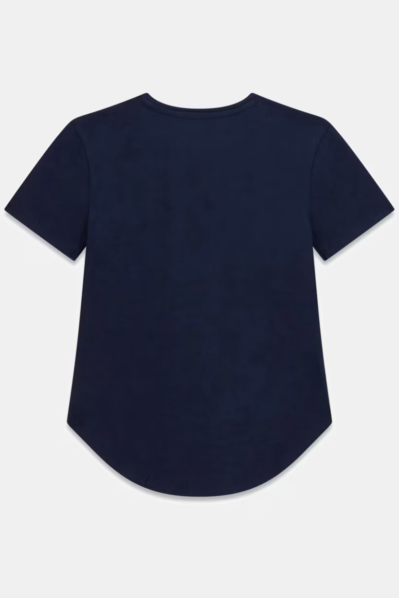 T-shirt con logo triangolare