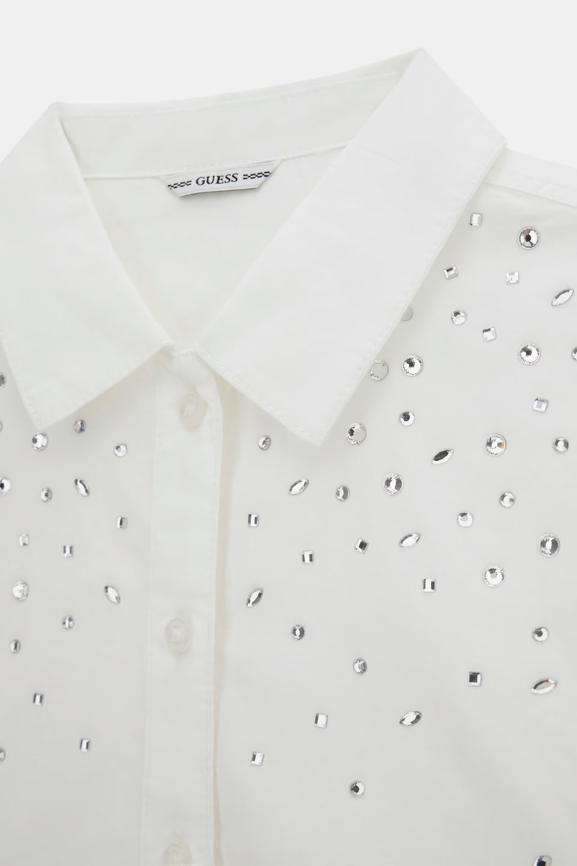 Camicia a maniche lunghe in popeline - Guess