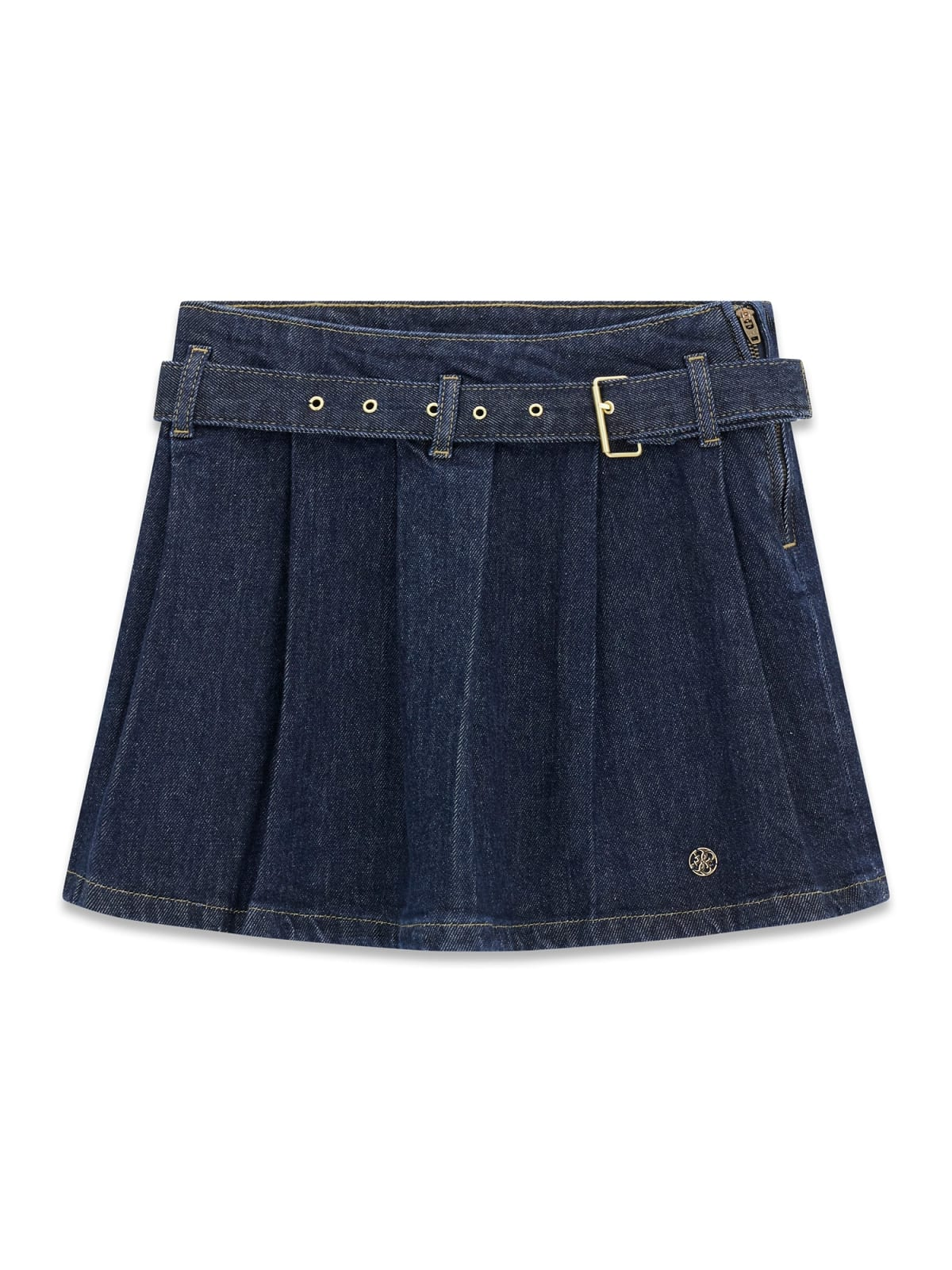 Mini gonna di Jeans plissettata - Guess