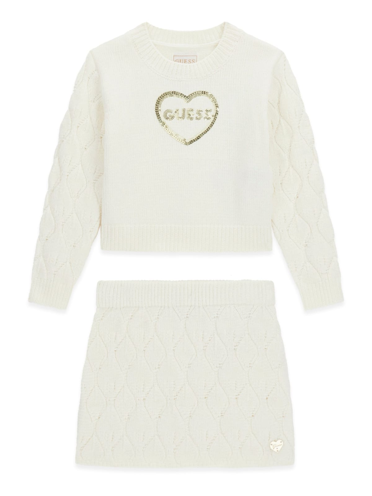 Completo maglione e gonna in maglia - Guess