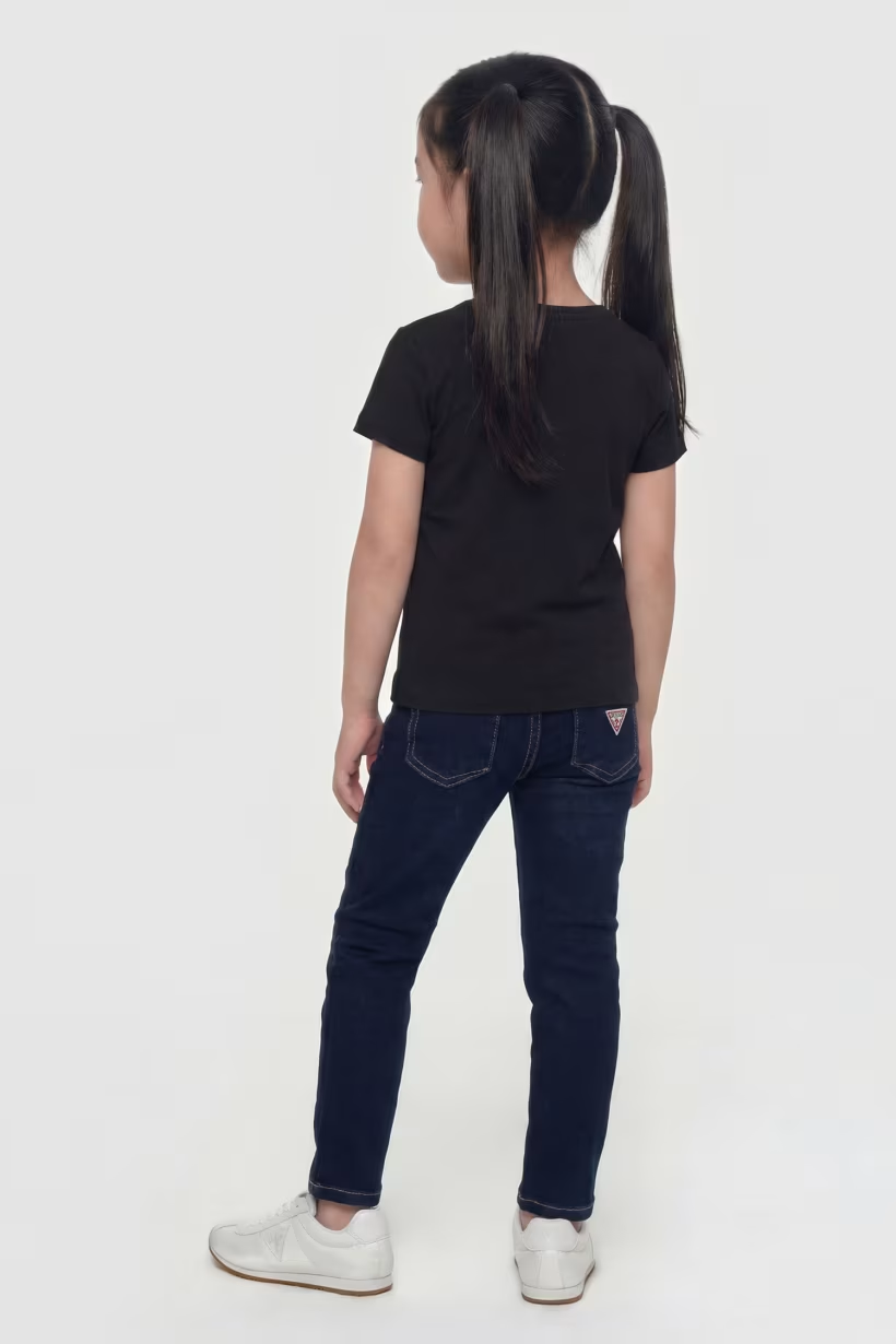 T-shirt glitterata - bambina - Guess