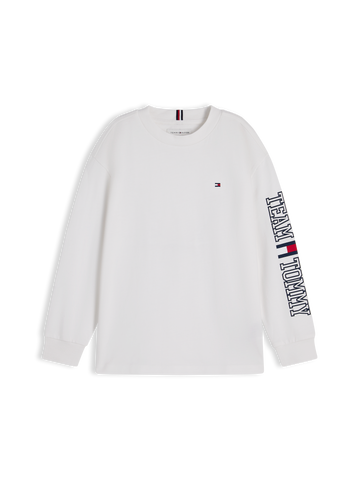 T-shirt a maniche lunghe con logo