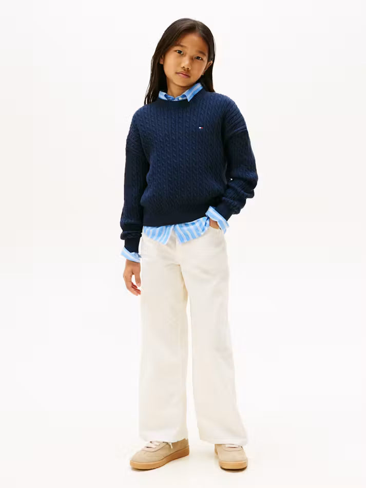 Maglione a costine - ragazza