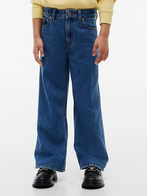 Jeans Mabel wide fit a vita alta - ragazza
