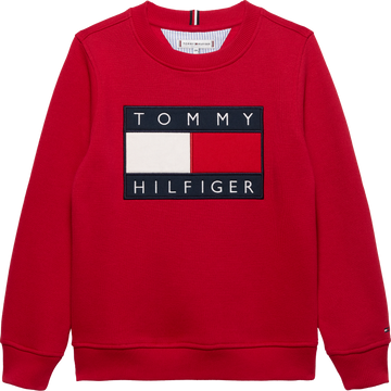 Felpa Heritage con applique del logo