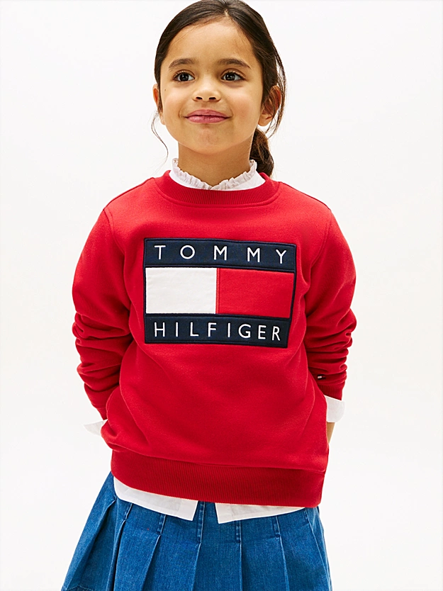 Felpa Heritage con applique del logo